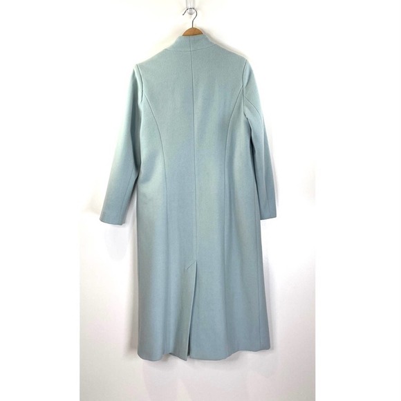 APiece Apart Esta Wool Long Coat Double Breasted Pastel Blue - Picture 10 of 10
